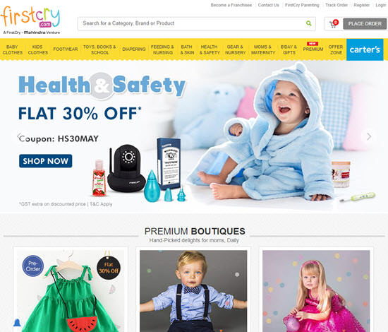 Firstcry online shopping sites