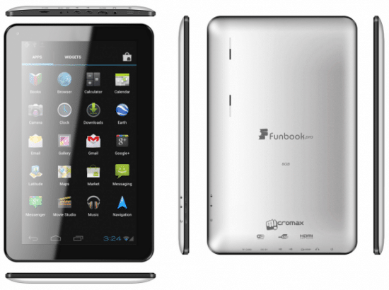 Micromax Funbook Pro review and specifications