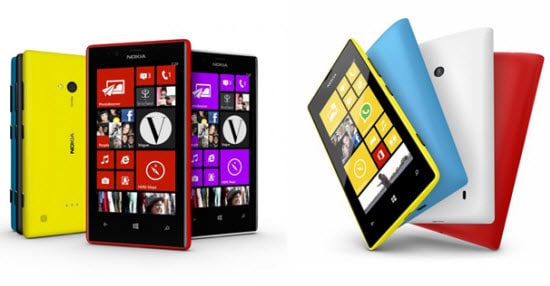 Nokia Lumia 720 and Lumia 520